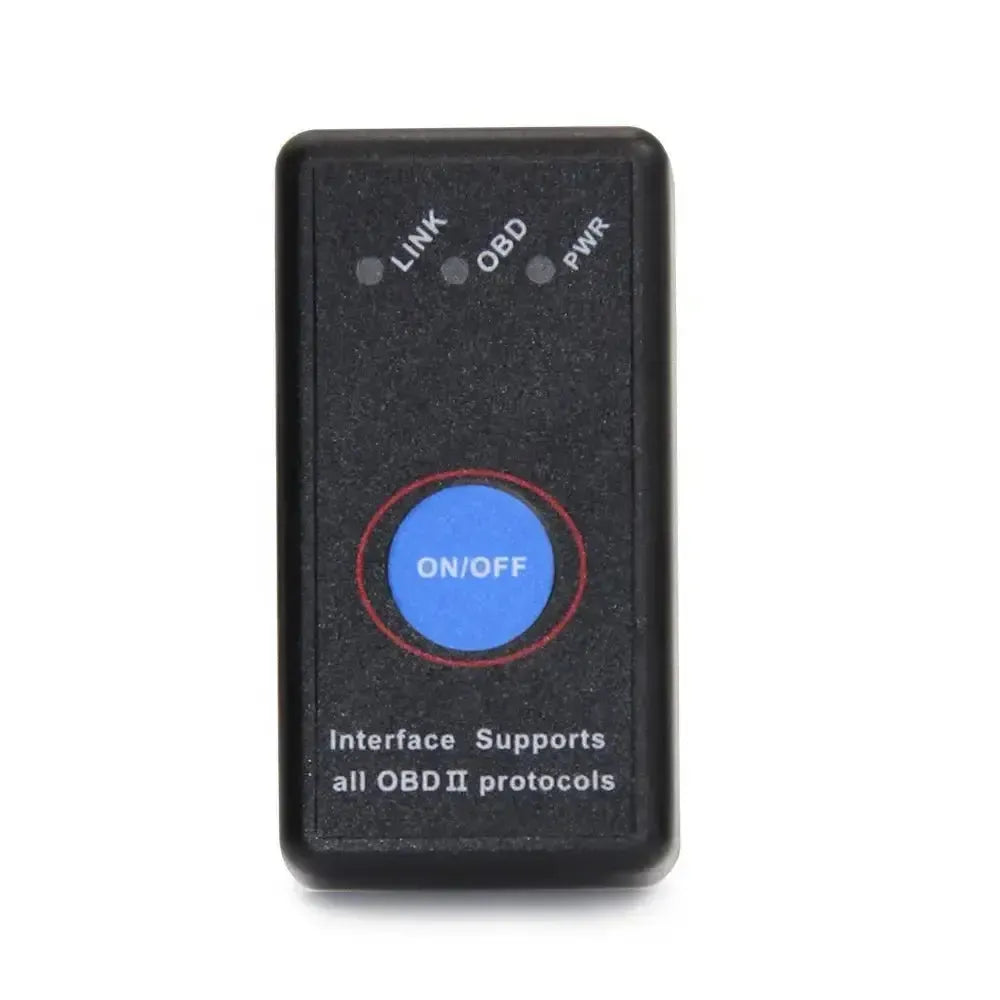 Universal ELM327 Bluetooth 4.0 Interface With On/Off Button