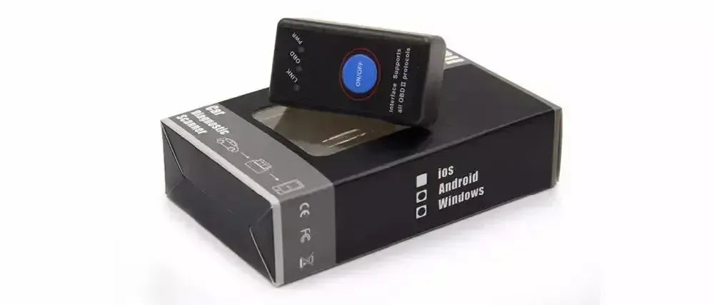 Universal ELM327 Bluetooth 4.0 Interface With On/Off Button