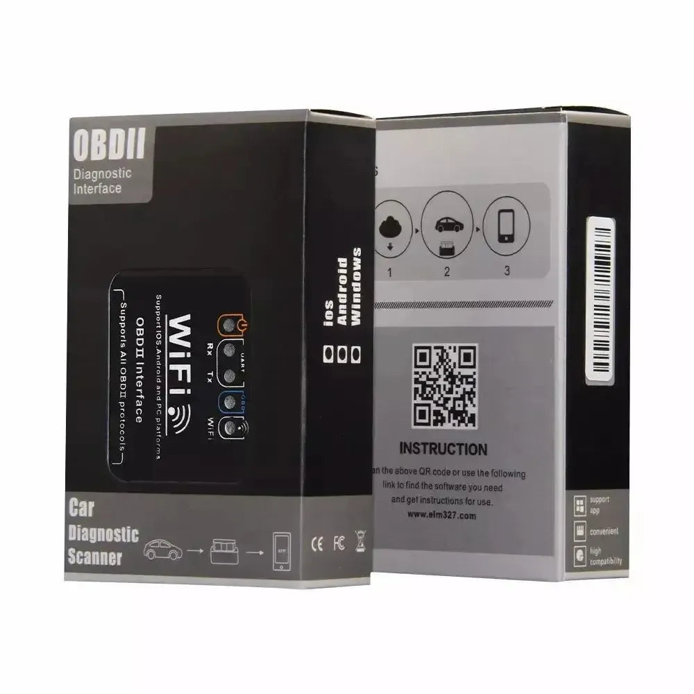 Universal ELM327 WiFi Interface With Indicator