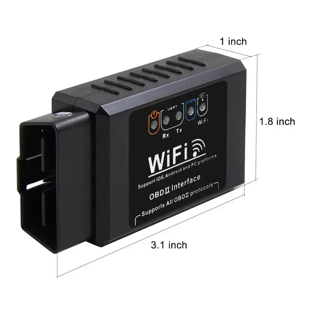 Universal ELM327 WiFi Interface With Indicator