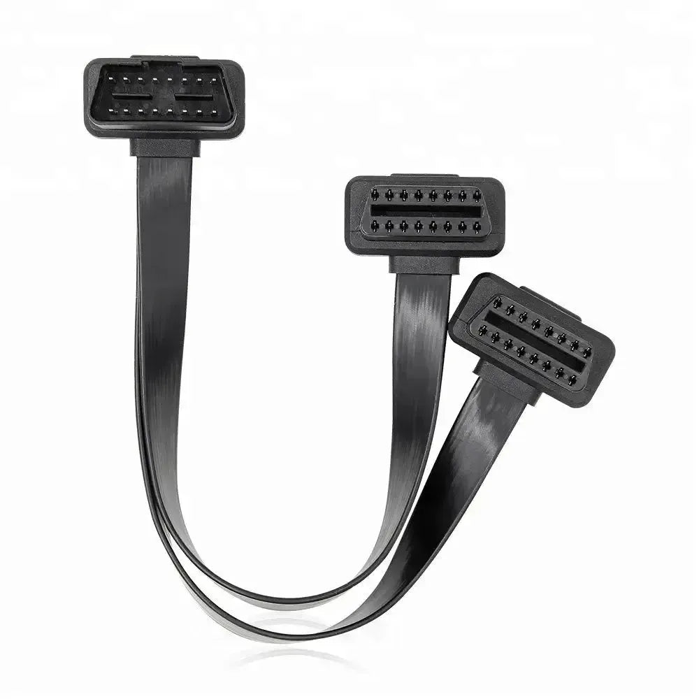 16-pins OBD2 board extension and splitter cable 2-piece (30 cm) | interface
