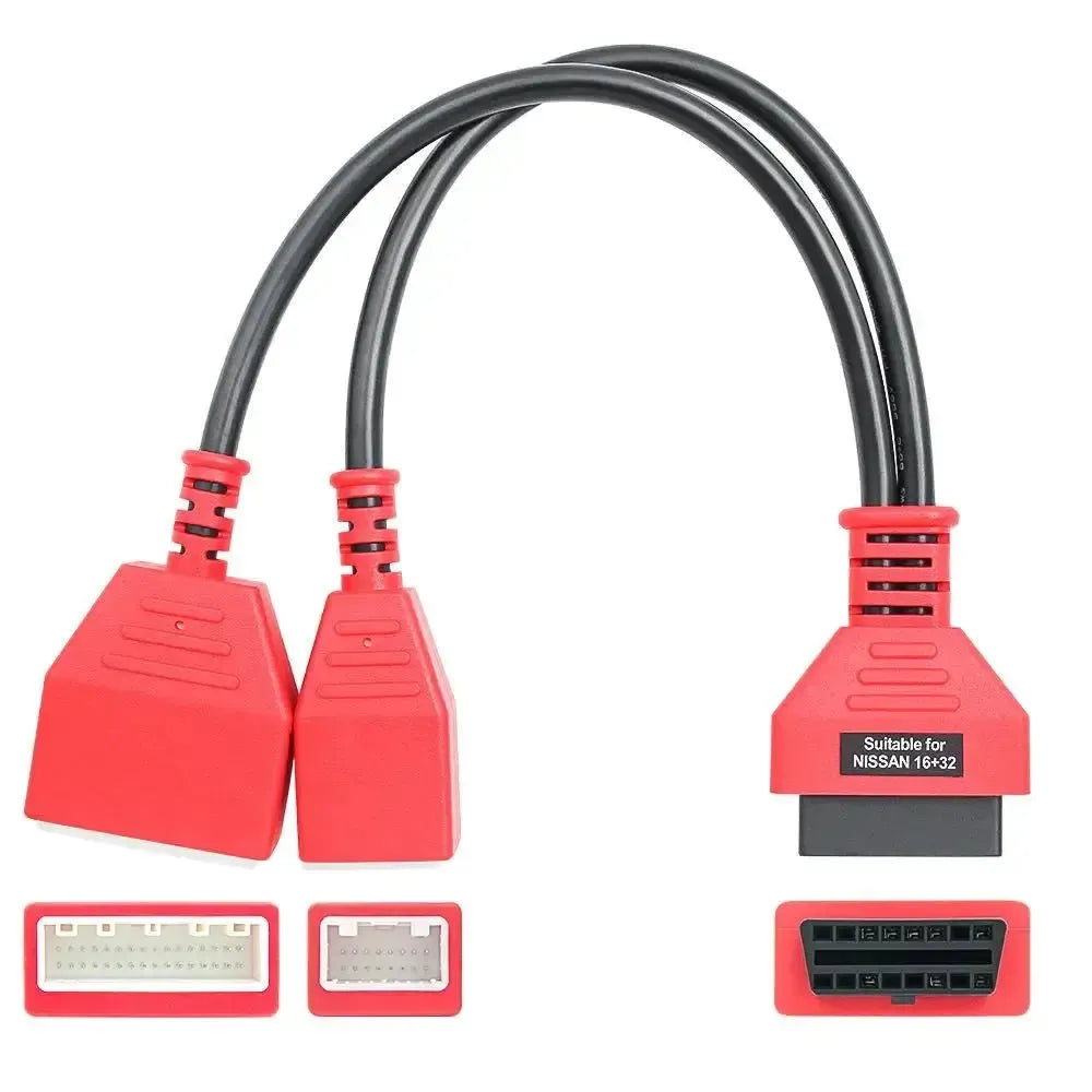 Nissan 16+32-pins SGW - 16-pins OBD2 Adapter Cable | Personenauto