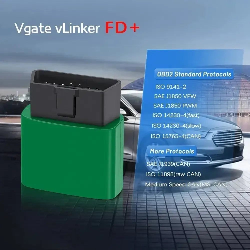 Vgate vLinker FD+ | ELM327 Interface (Bluetooth 4.0)