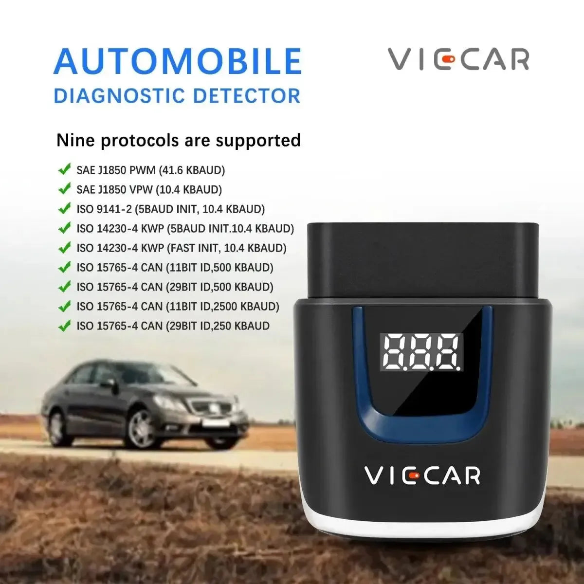 Viecar VP003 | ELM327 Interface (Bluetooth 4.0)