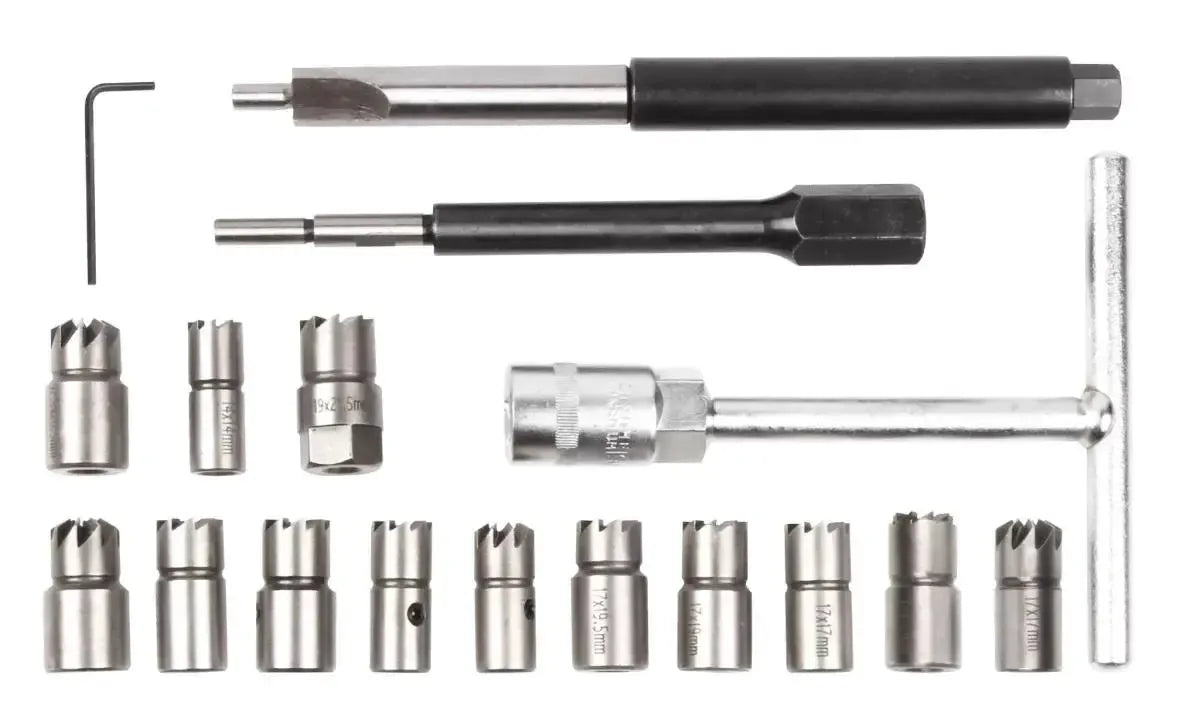 VT01765 | Diesel Injector Maintenance Set (17-piece)
