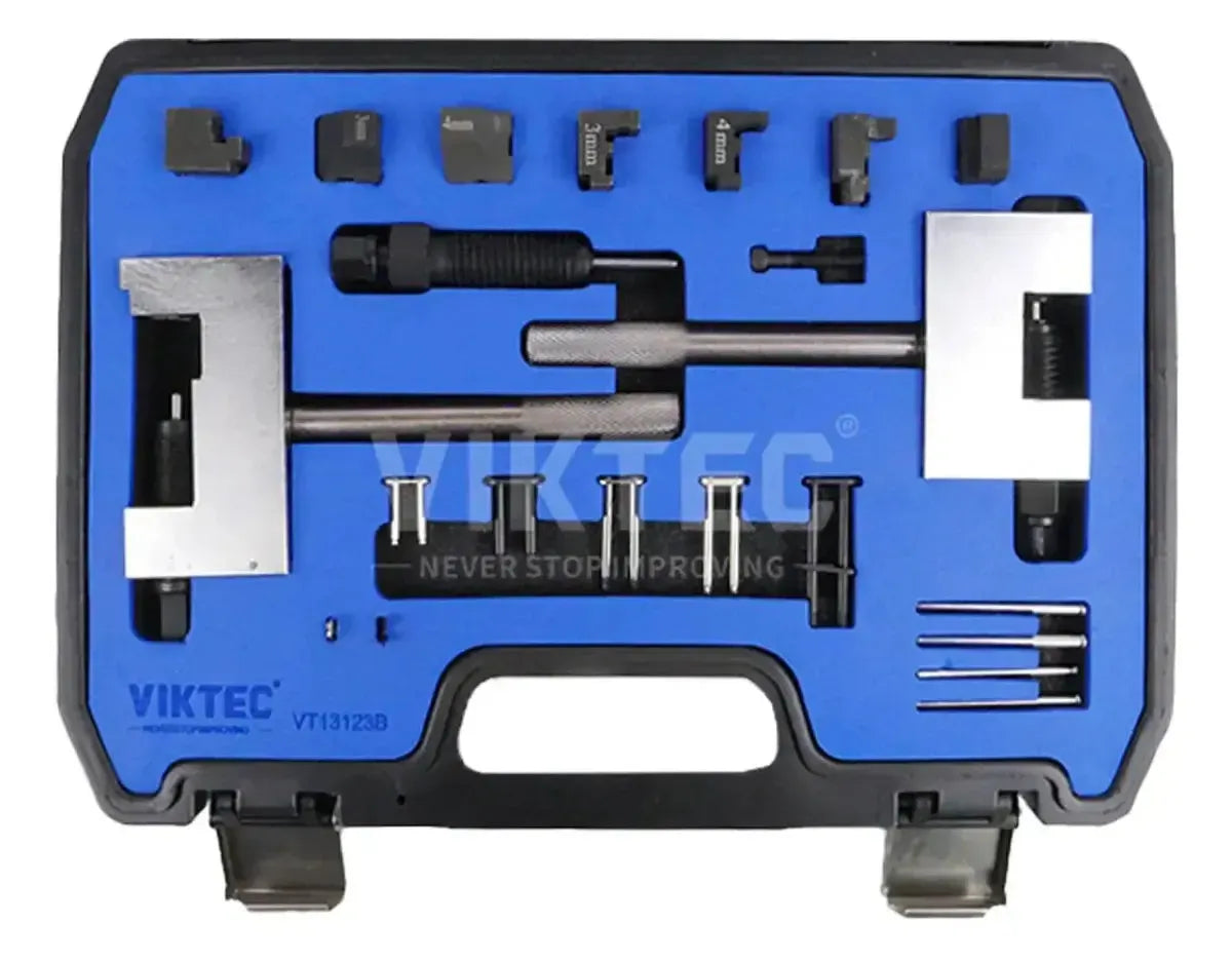 VT13123B Mercedes Timing Chain Punch Tool Set 18-Piece