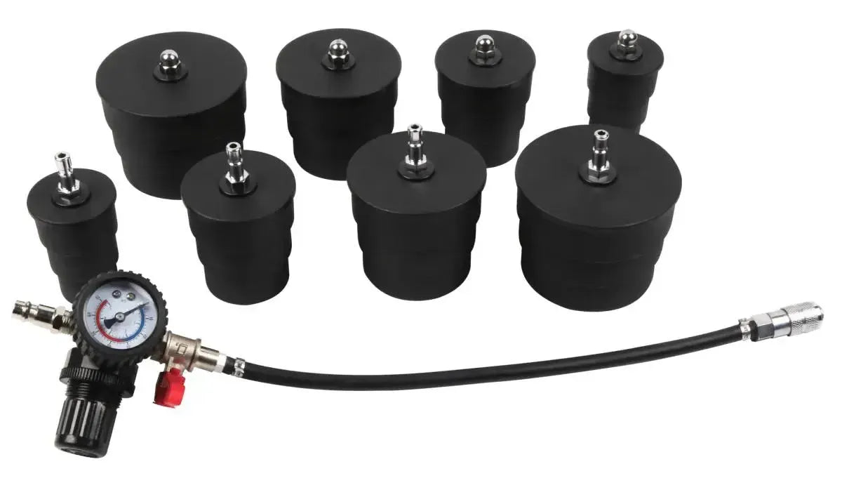 VT14115B | Turbocharger System Leak Test Set (9-piece) | Turbo Tools