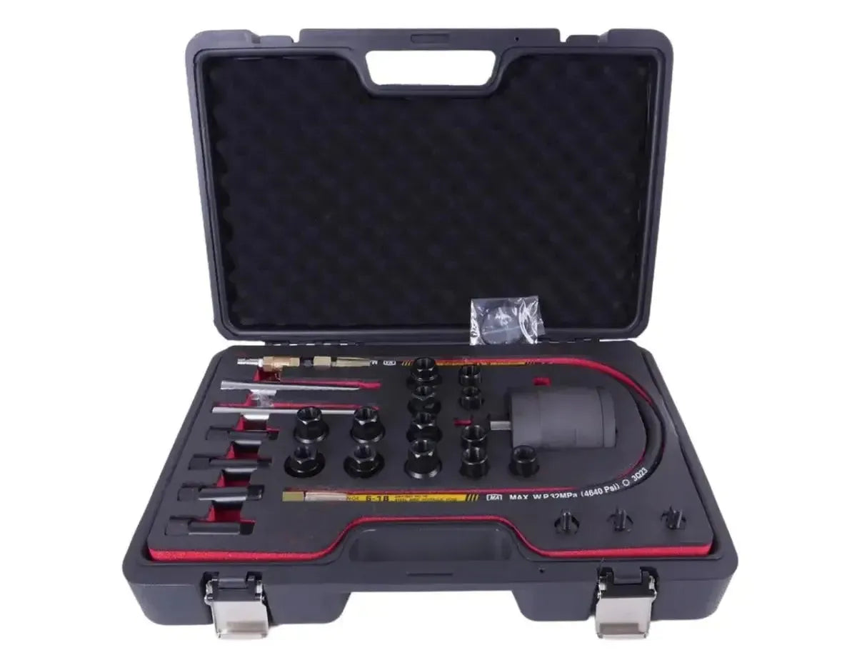 VT18269H | Pneumatic diesel injector impact puller set (24-piece)