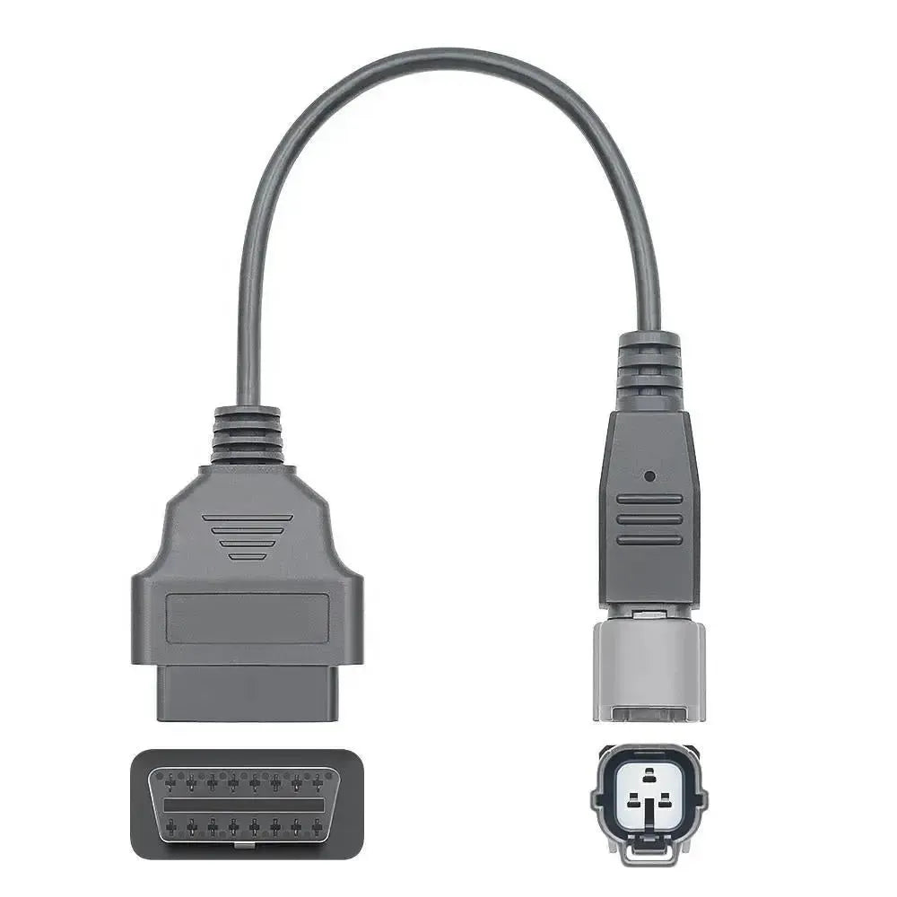 Yamaha 3-pins OBD – 16-pins OBD2 Adapter Cable | Waterscooter