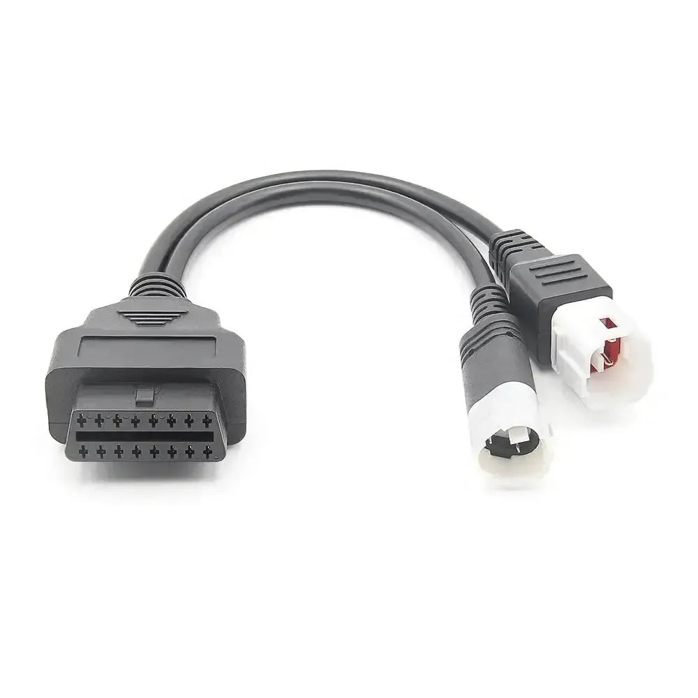Yamaha 3+4-pins OBD – 16-pins OBD2 Adapter Cable | Motorcycle