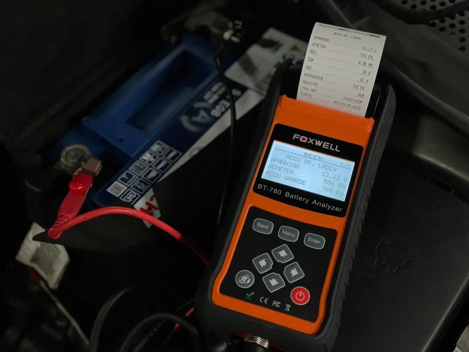 Accu meten op state of -charge -health -function - AsTools