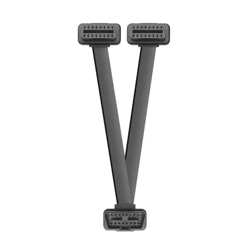 16-pins OBD2 board extension and splitter cable 2-piece (30 cm) | interface
