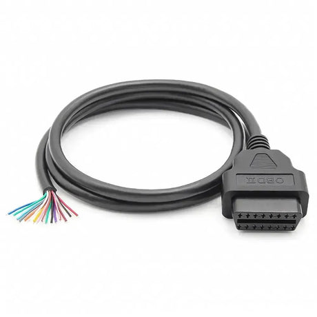 16 Pins OBD2 Female Connector with 16 Open End Cables Adapter Cable 100 cm