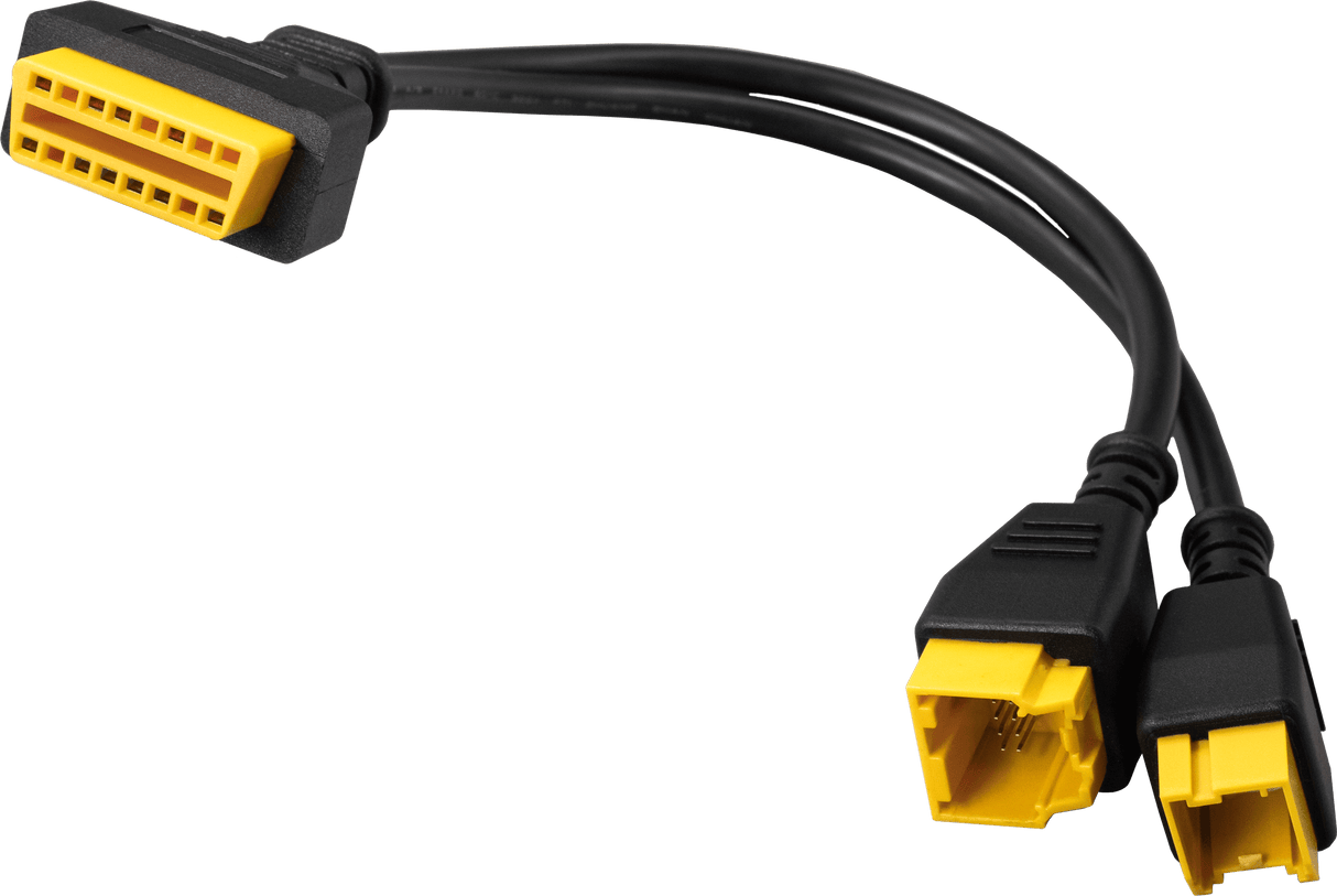 CarLabImmo | FCA 12+8-pins SGW - 16-pins OBD2 Adapter Cable | Passenger Car