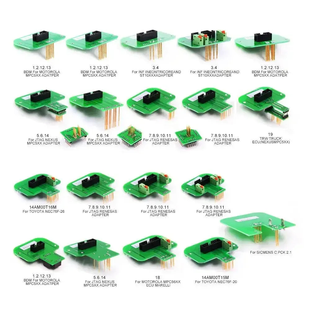 Adapter Set (22-piece) for ECU Programming | Accessories