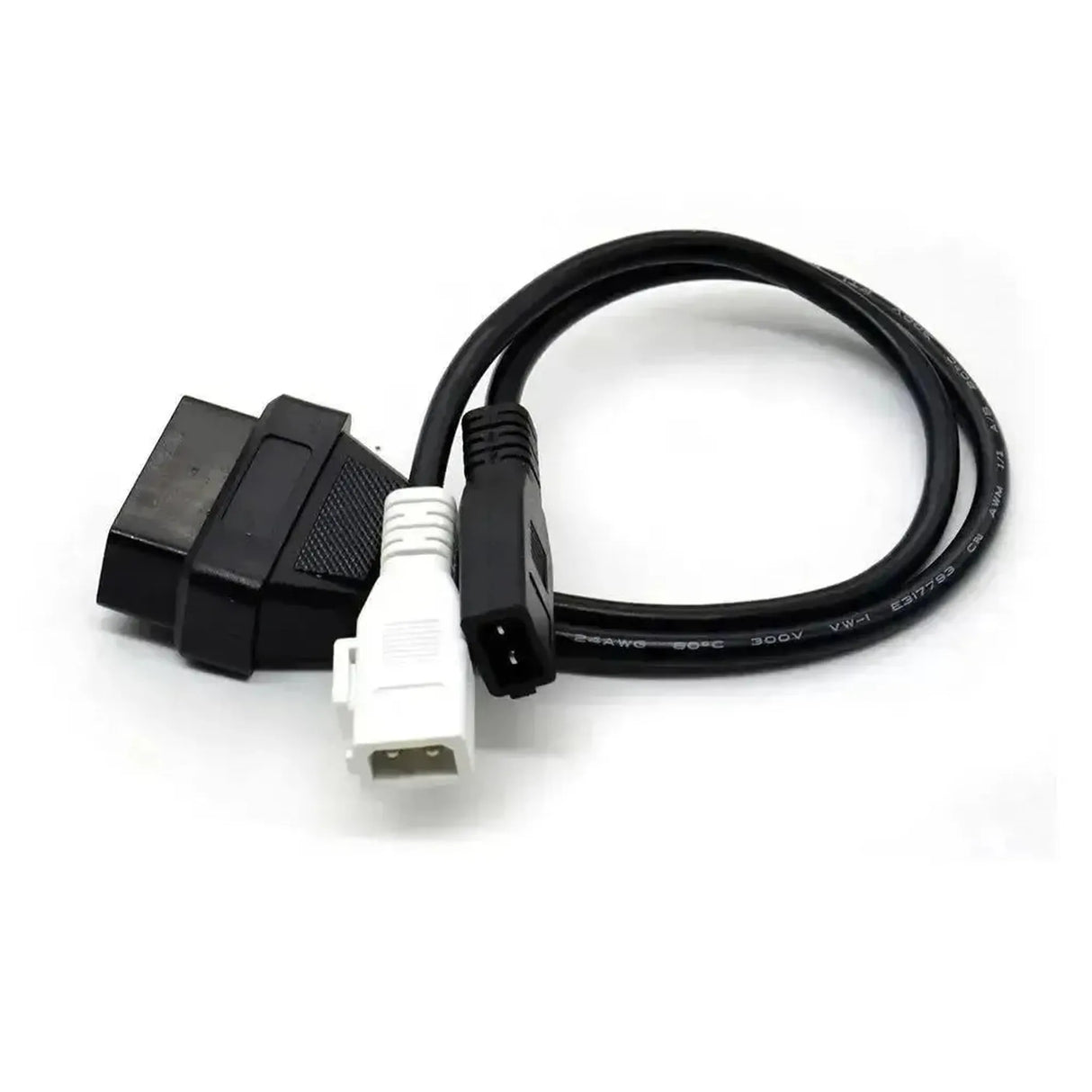 Audi/Seat/Skoda/Volkswagen 2+2-pins OBD1 – 16-pins OBD2 Adapter Cable | Passenger Car