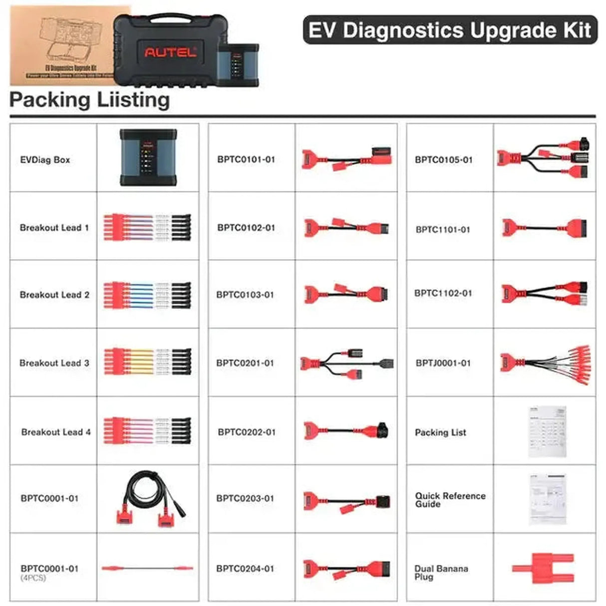 Autel EV Diagnostics Upgrade Kit | Accessories