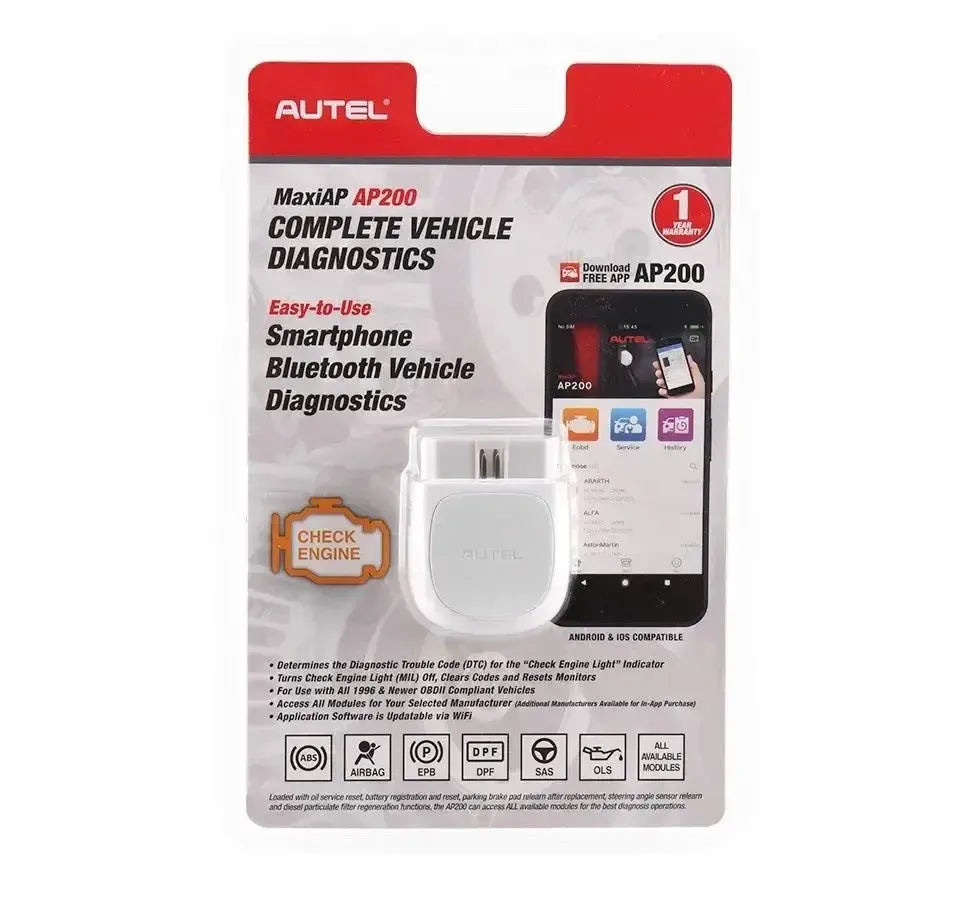 Autel MaxiAP AP200 | Diagnostic Tool | Car