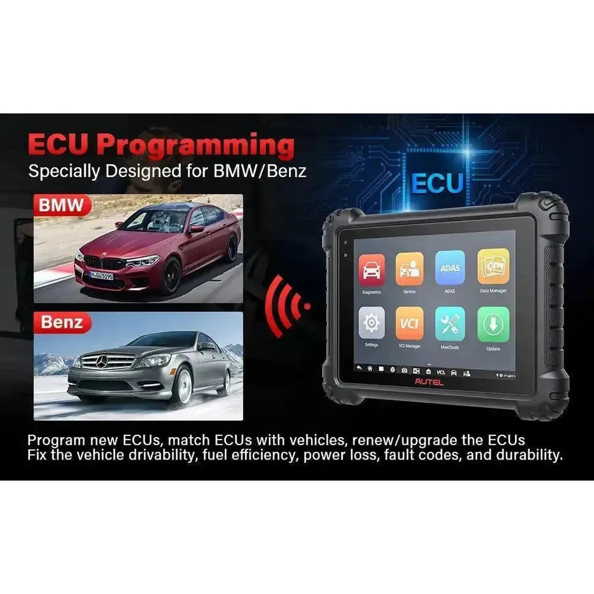 Autel MaxiCom Ultra Lite | Diagnostic Tool | Car