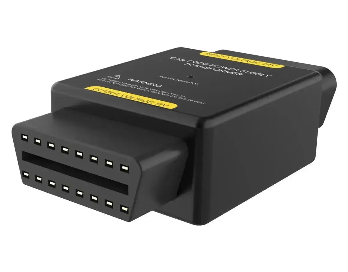 Autool 24V/12V Transformer OBD2 Adapter
