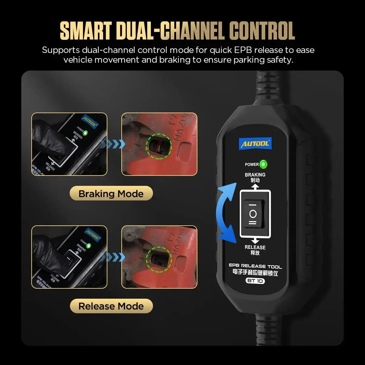 Autool BT10 | Electronic Parking Brake Release Tools