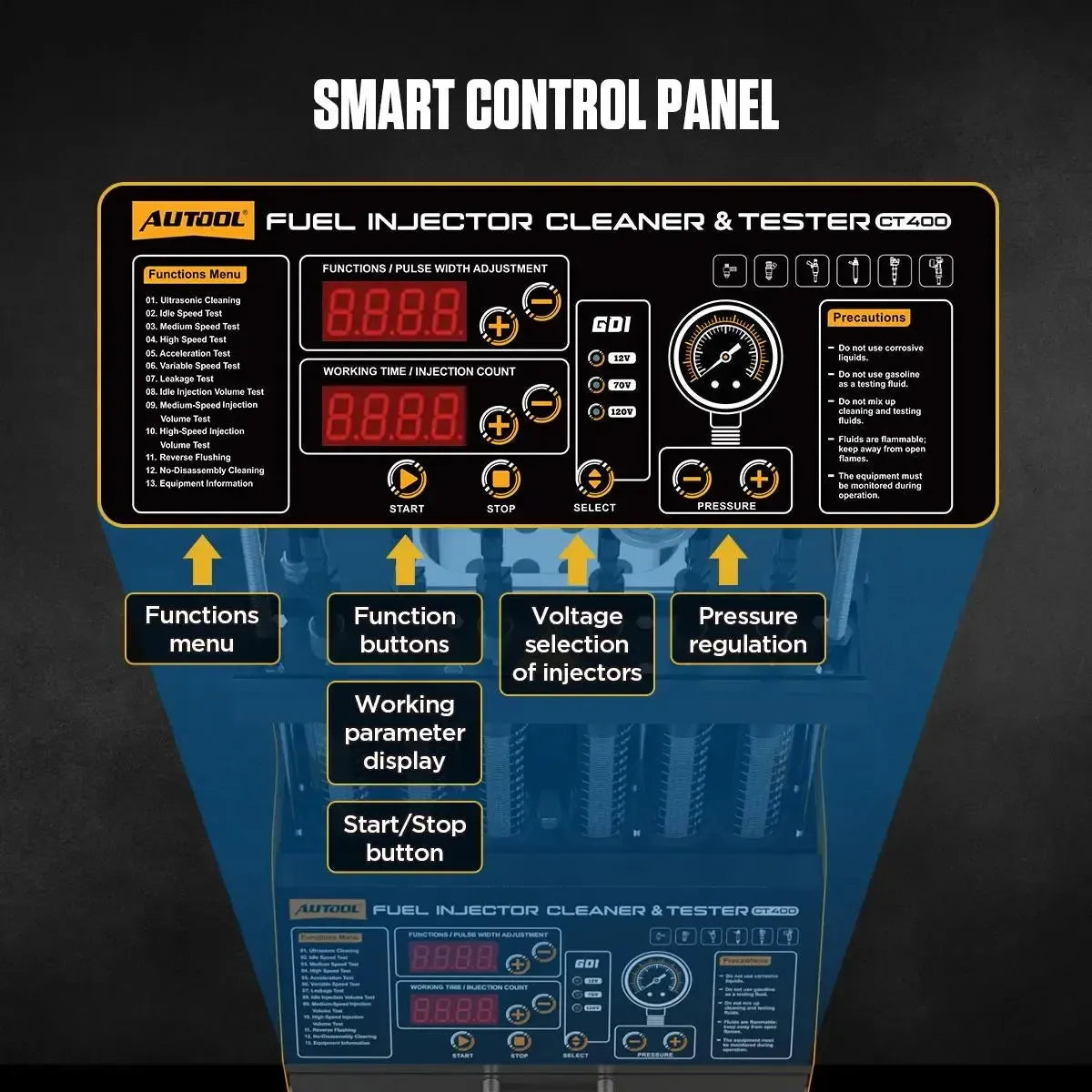 Autool CT400 | Injector tester