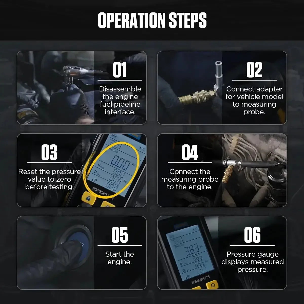 Autool PT630 | Fuel Pressure Tester