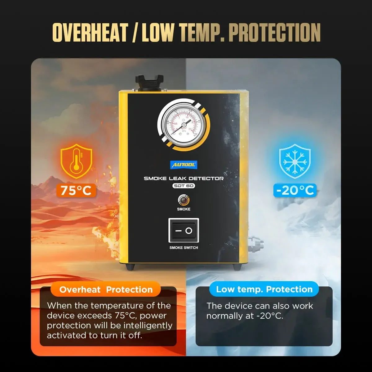 Autool SDT60 | Smoke Tester