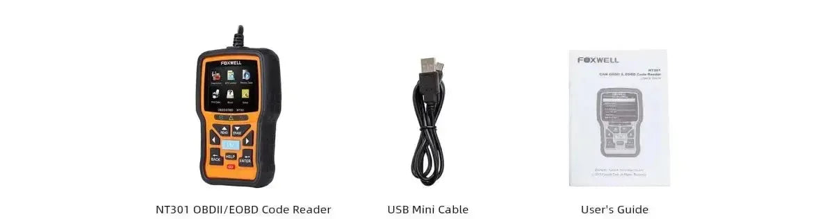 Foxwell NT301 | Error Code Reader | Car