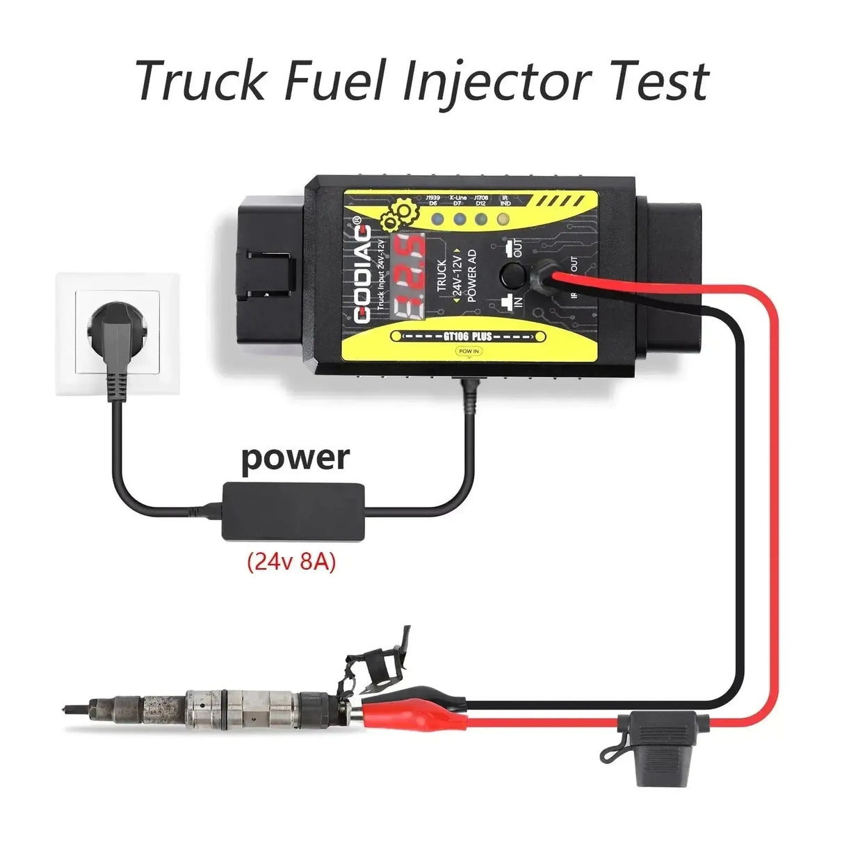 GoDiag GT106 Plus | Voltage Converter | Accessories