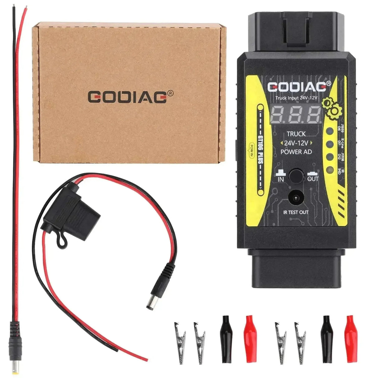 GoDiag GT106 Plus | Voltage Converter | Accessories