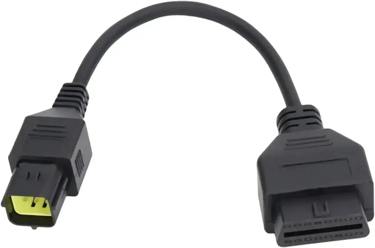 Husqvarna 6-pin to 16-pin OBD2 adapter cable – Motorcycle