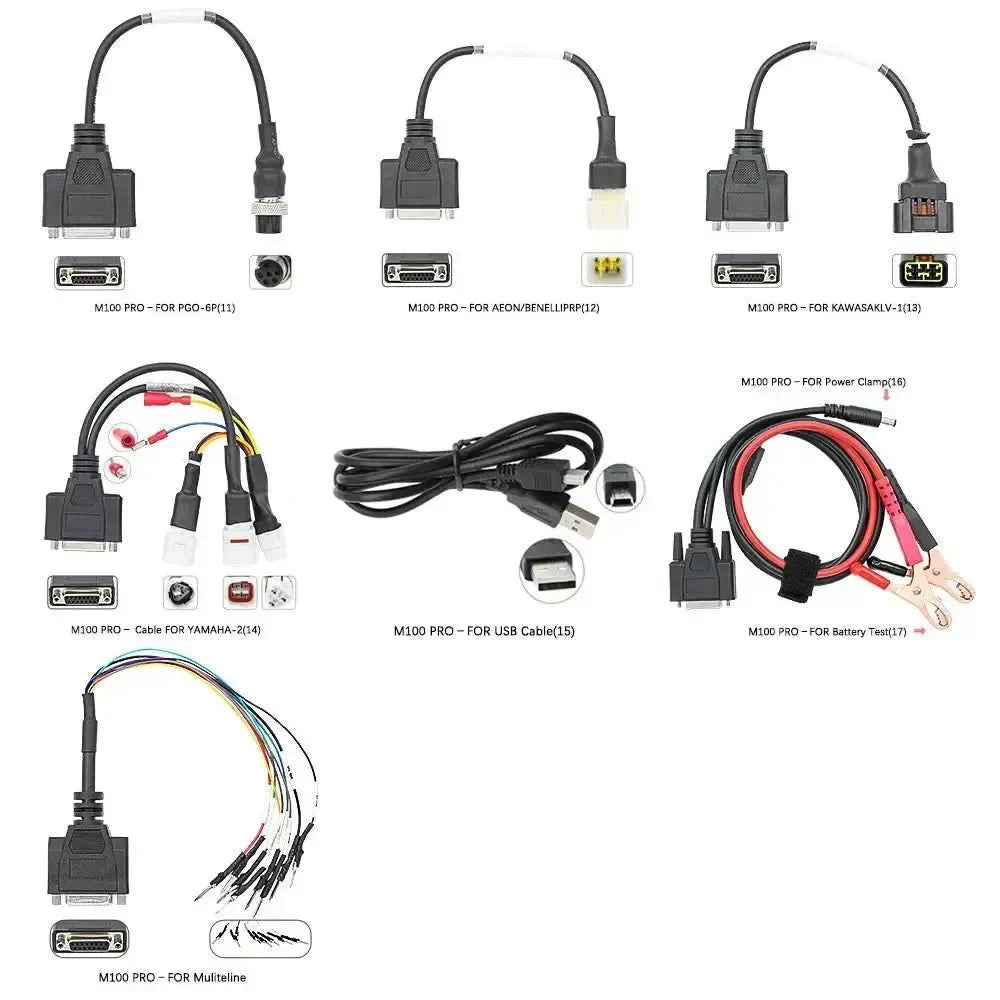 JDiag M100 Pro Full Motorcycle Diagnostic Tool