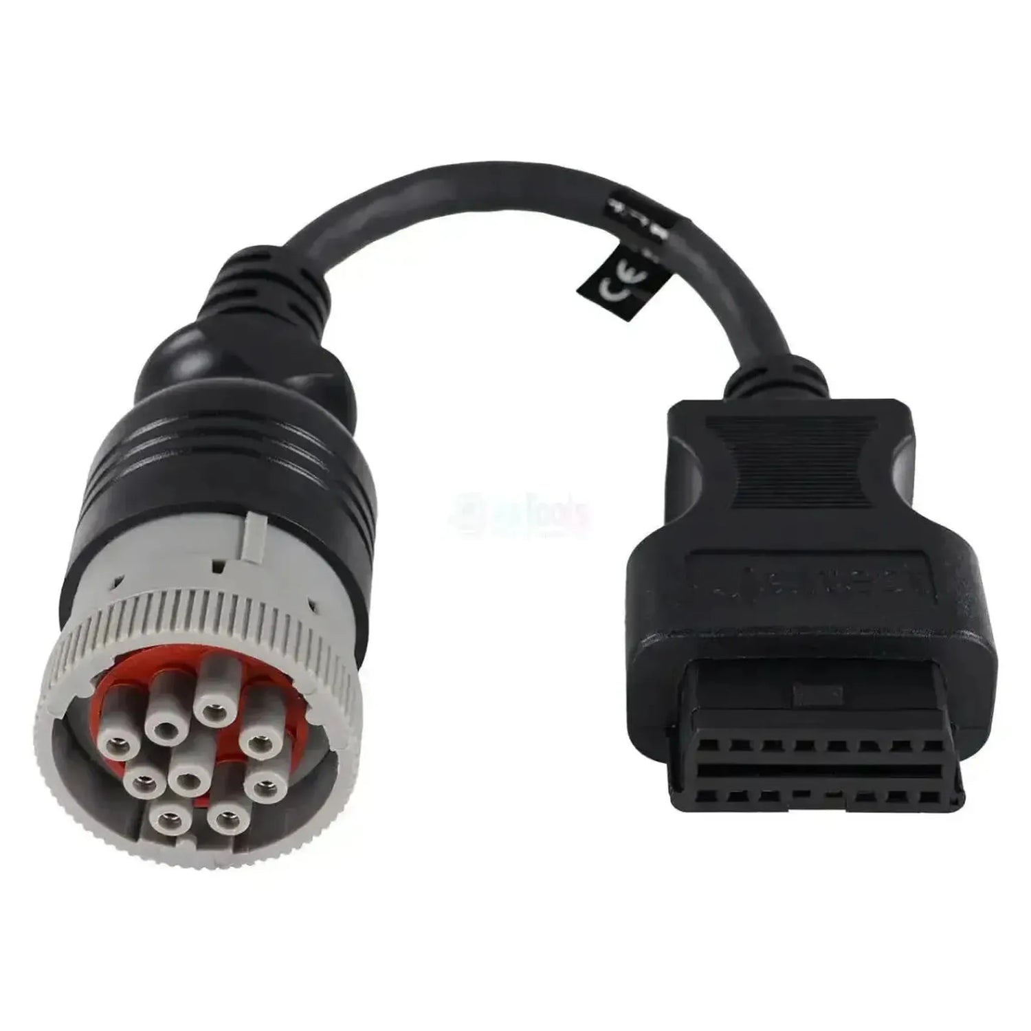 Jaltest (JDC505A) | CAT/Perkins 9-pins OBD - 16-pins OBD2 Adapter Cable | Internal combustion engine