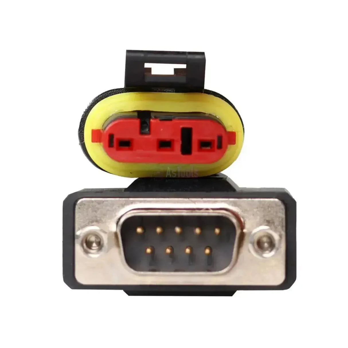 Jaltest (JDC515A) | Carraro 3+9-pins OBD - 16-pins OBD2 Adapter Cable | Agricultural Vehicle