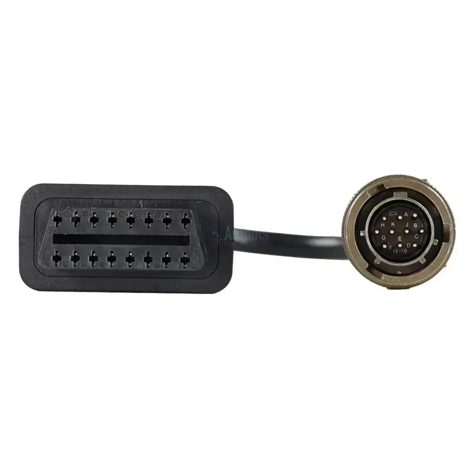 Jaltest (JDC537A) | MTU 10-pins OBD - 16-pins OBD2 Adapter Cable | Internal combustion engine
