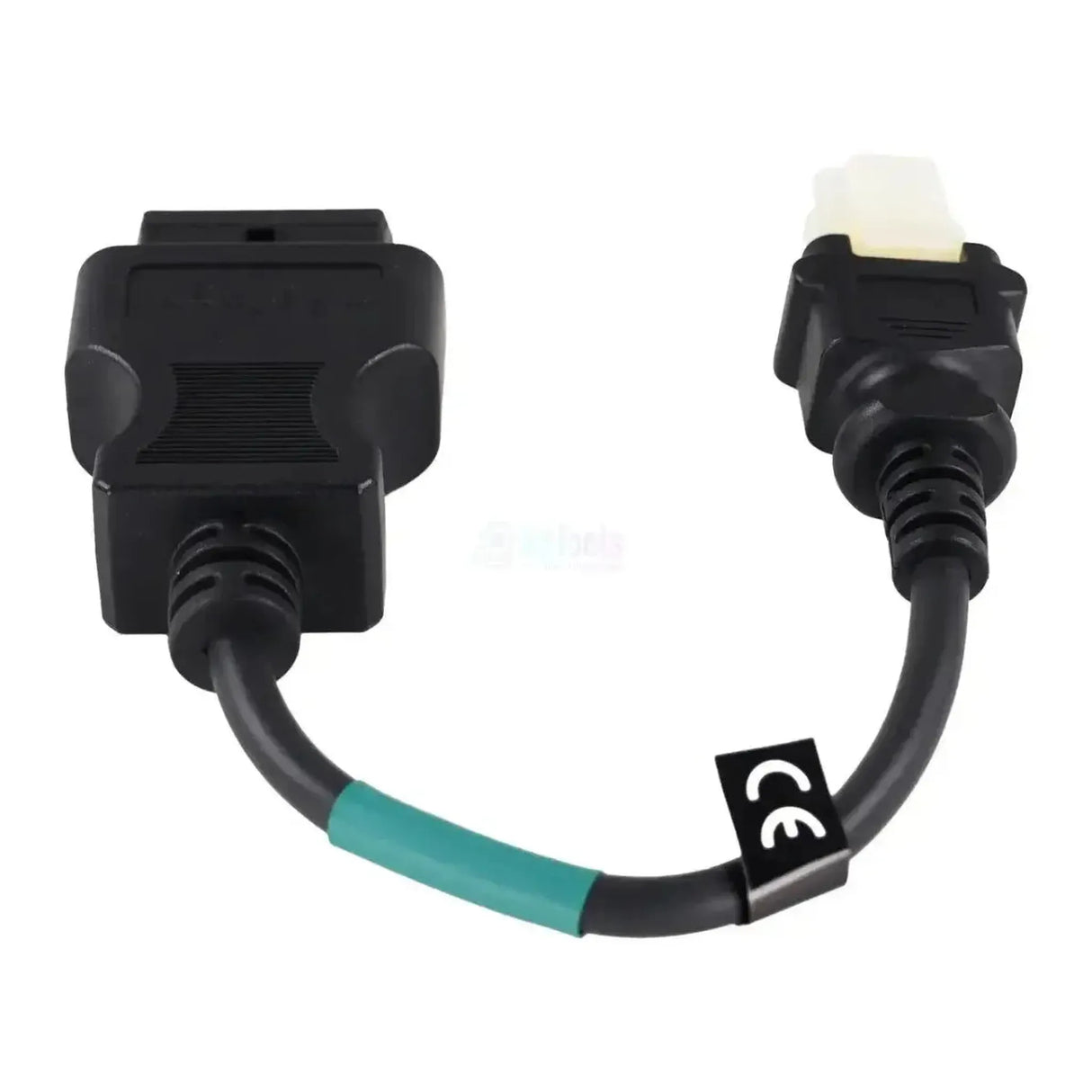Jaltest (JDC546A) | ZF Ergopower 6-pins OBD - 16-pins OBD2 Adapter Cable | Work Vehicle
