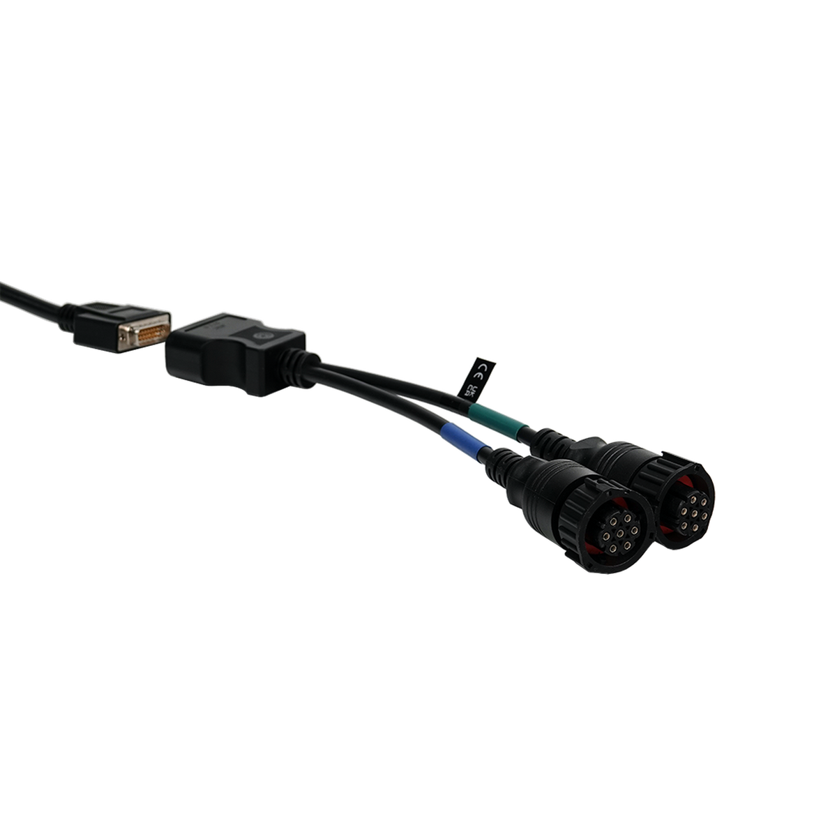 Jaltest (JDC571.9) | Linde 7+7-pins OBD - 26-pins DB26 Adapter Cable | Lifting and Hoisting Equipment