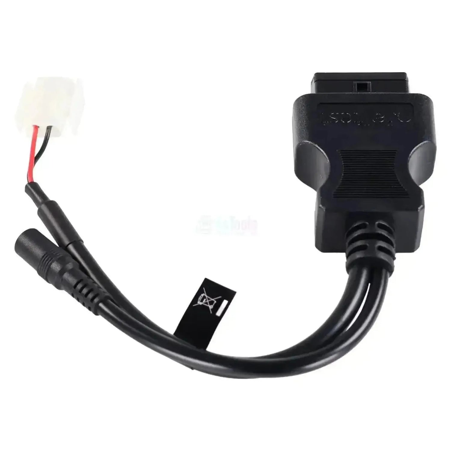 Jaltest (JDC618A9) | Volvo Penta 2-pins OBD - 16-pins OBD2 Adapter Cable | Internal combustion engine