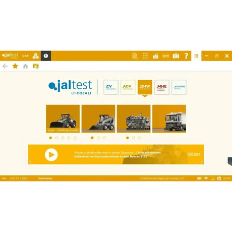Jaltest OHW (Off-Highway) Diagnostic Tool
