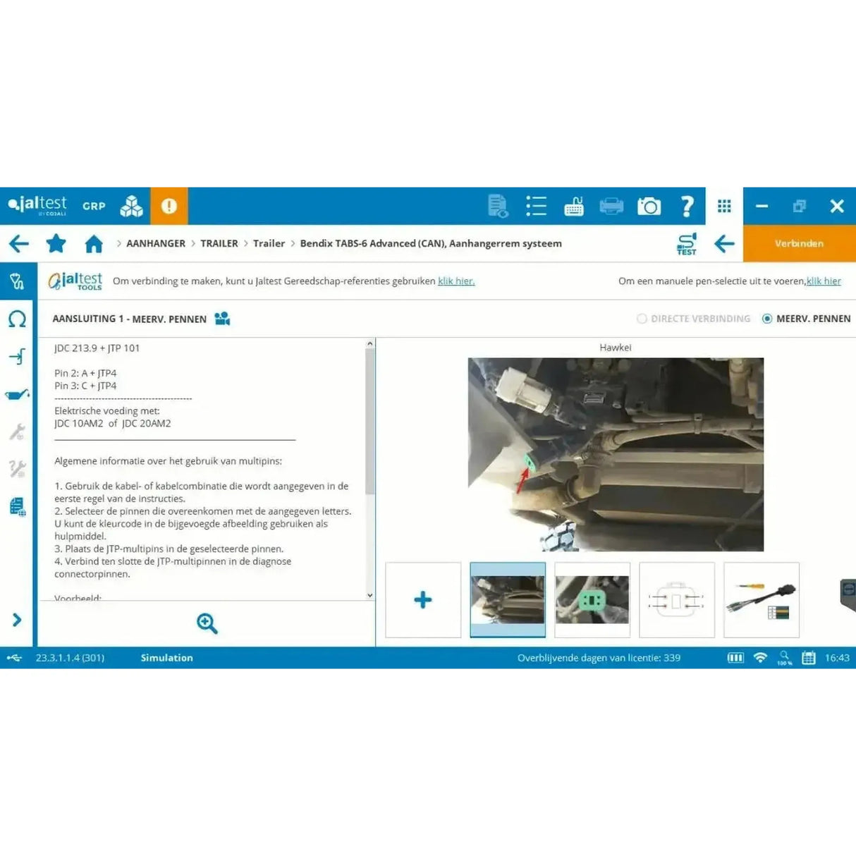Jaltest Trailer Diagnostic Tool