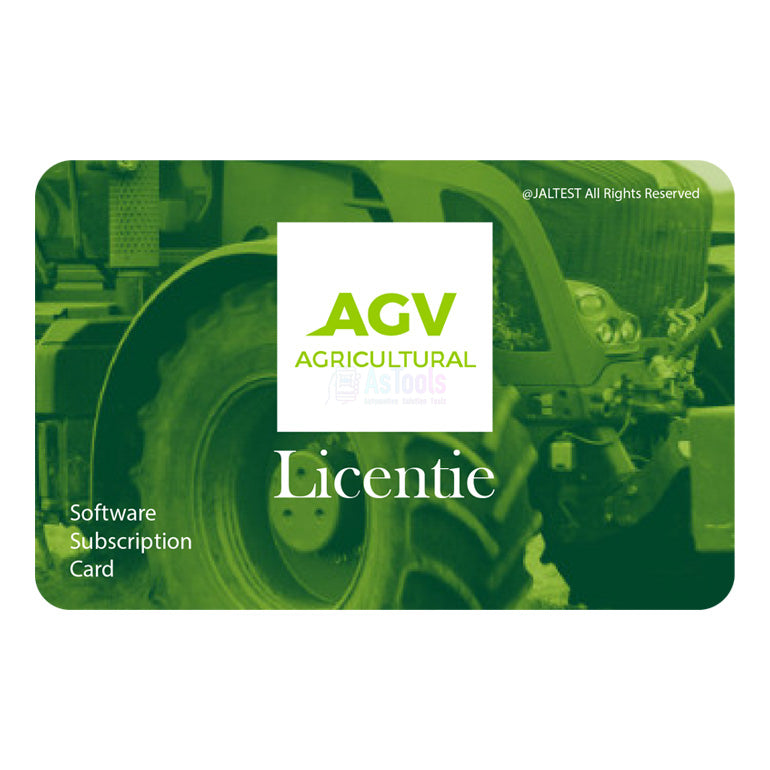 Jaltest (73501007) | AGV (Agricultural) | Software license