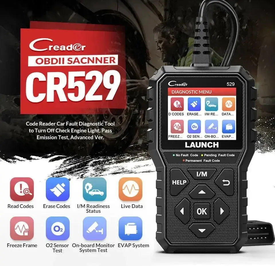Launch Creader CR529 Car Fault Code Reader