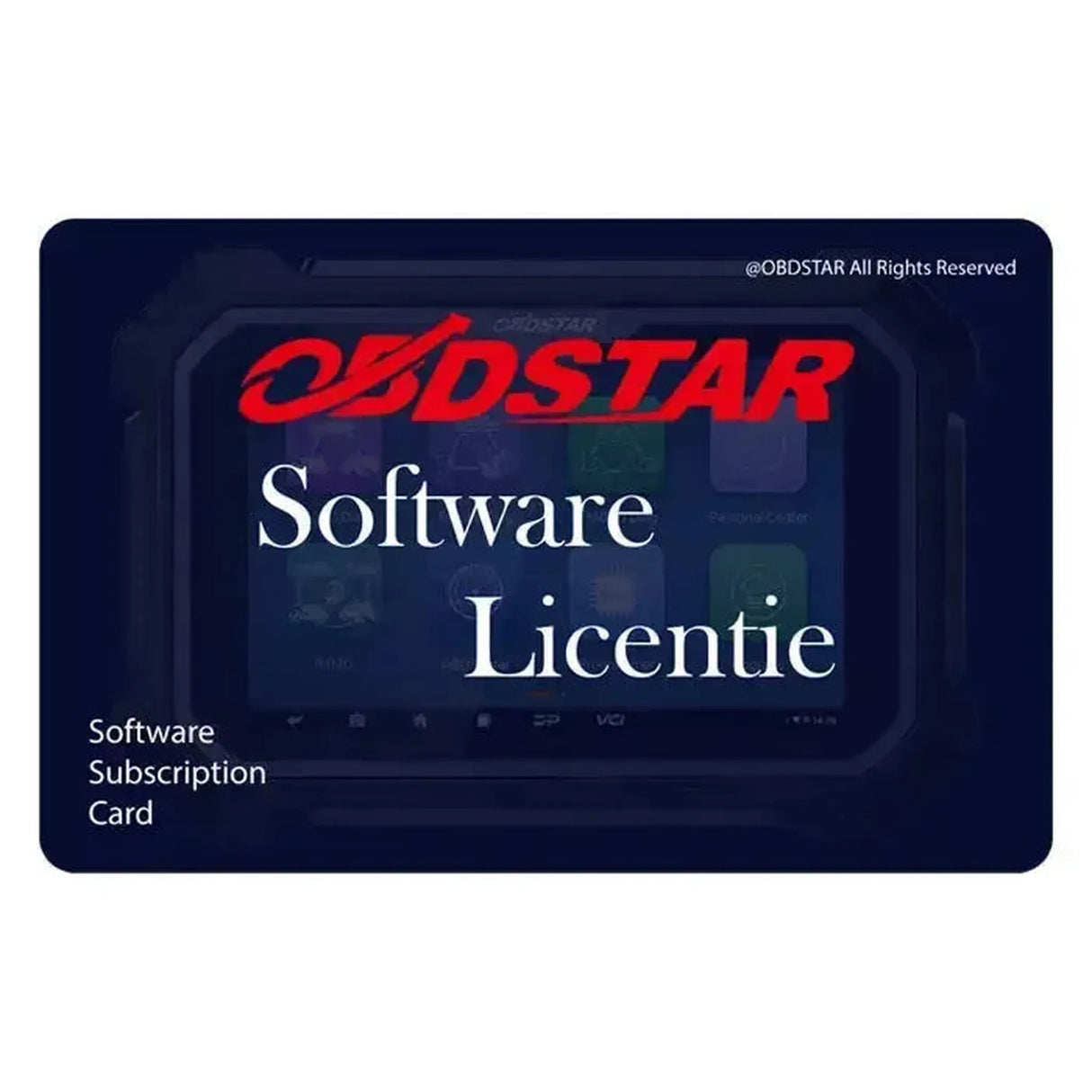 OBDSTAR ECU Master software-licentie