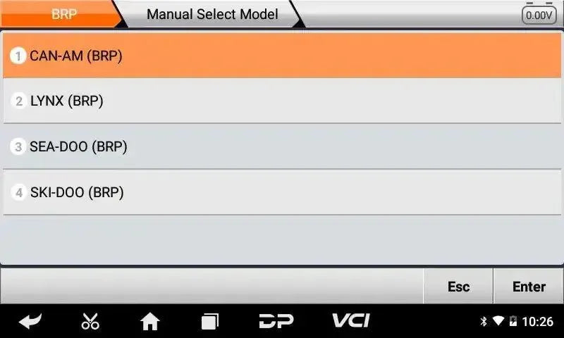 OBDSTAR IScan BRP | Diagnostic Tool | Motorcycle/Motorboat