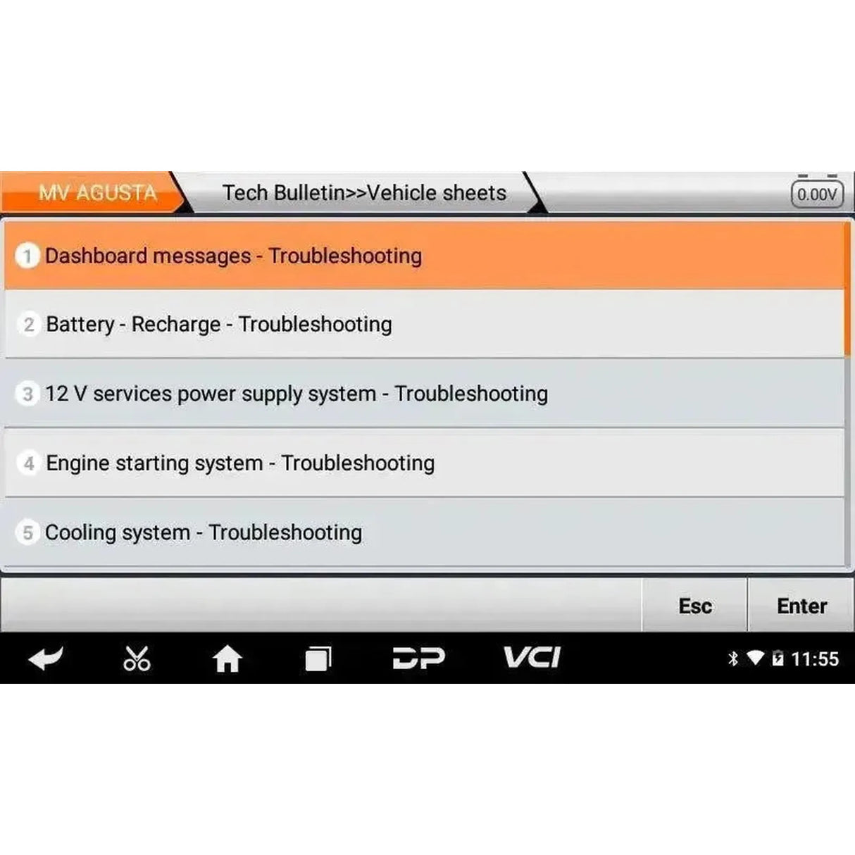 OBDSTAR IScan MV Agusta | Diagnostic Tool | Motorcycle