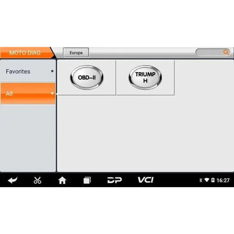 OBDSTAR IScan Triumph | Diagnostic Tool | Motorcycle