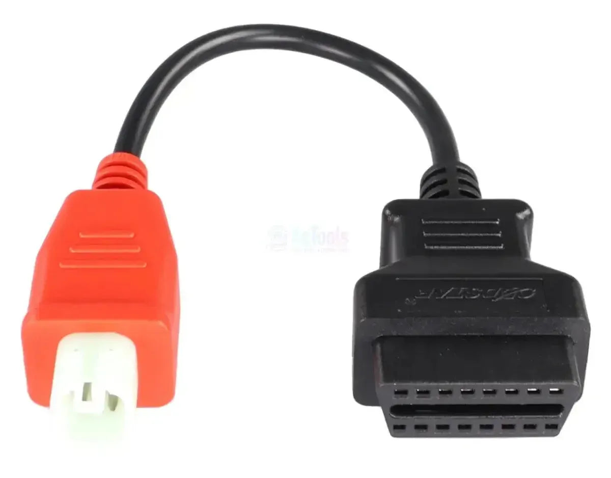 OBDSTAR (M038) | MV Agusta 4-pins OBD – 16-pins OBD2 Adapter Cable | Motorcycle