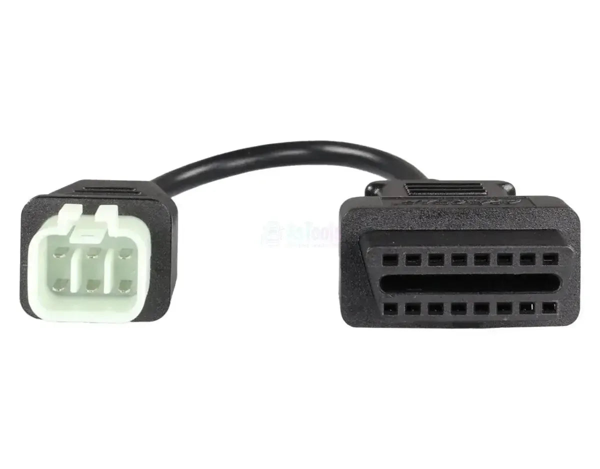 OBDSTAR (M052) | Royal Enfield 6-pins OBD - 16-pins OBD2 adapter cable | Motorcycle