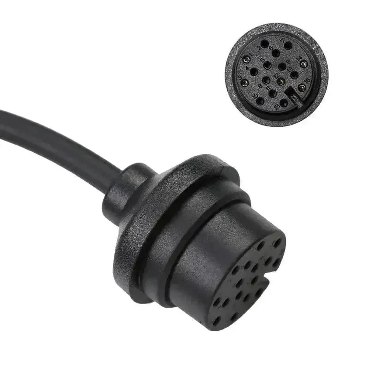 OBDSTAR (TCM-021) | ZF (6HP19/21/26/28/32) 16-pins TCM – 15-pins DB15 Adapter Cable | Passenger Car